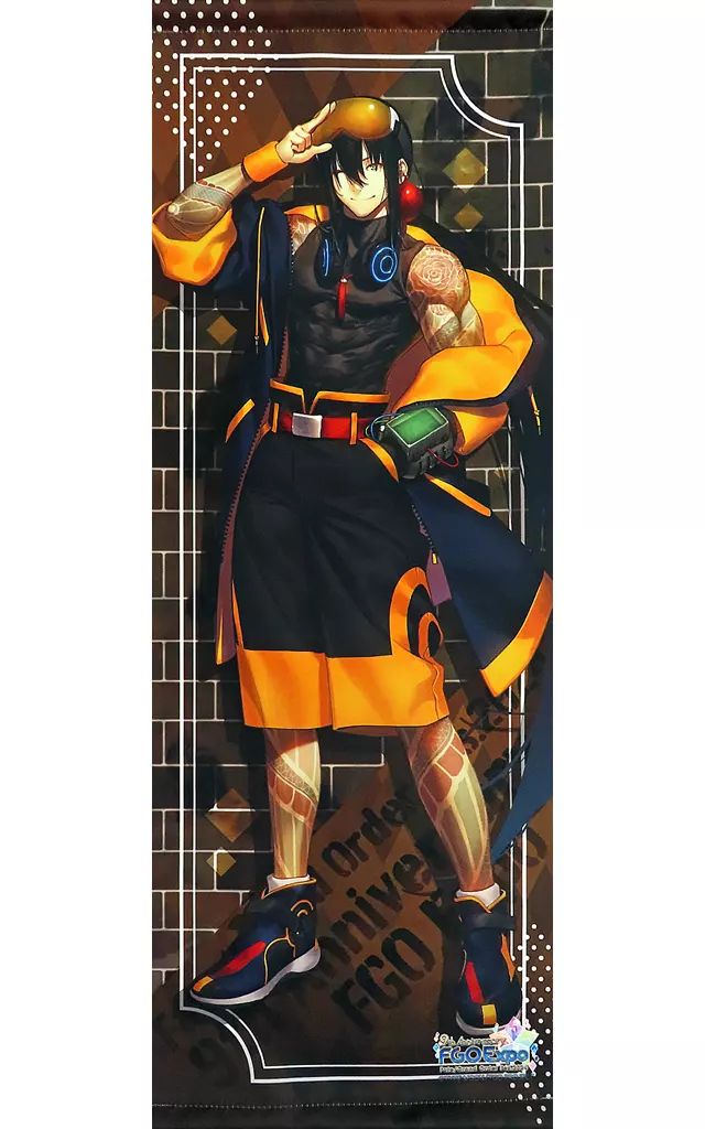 中古】タペストリー アサシン/燕青 サーヴァント別 描き下ろしイラスト