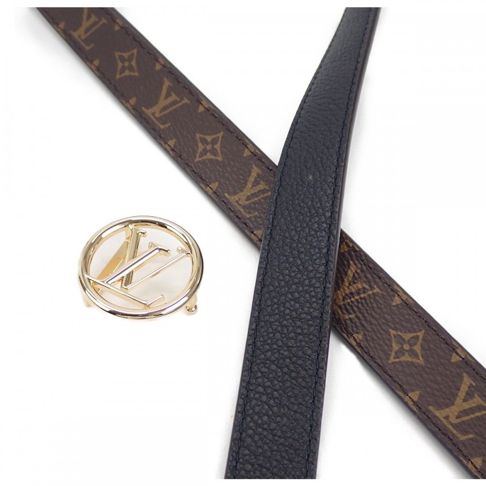 中古】ルイヴィトン LOUIS VUITTON サンチュール・LVサークル 20MM  
