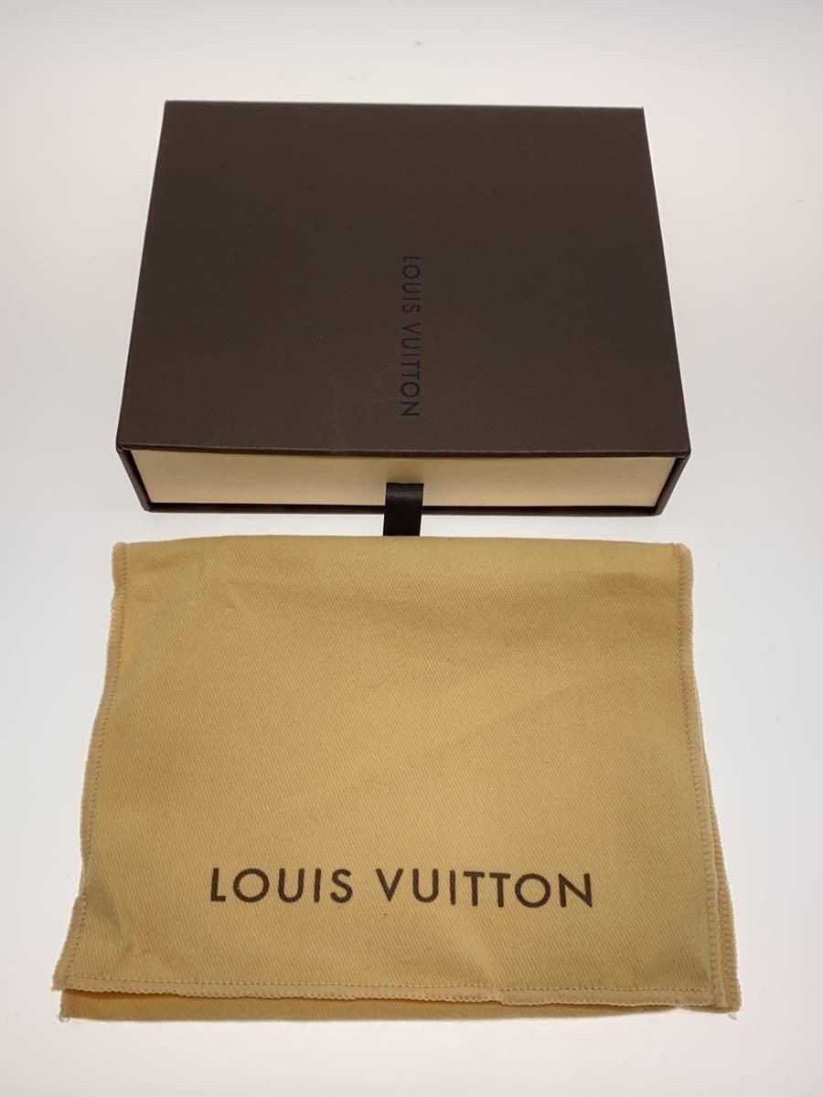 LOUIS VUITTON ポルト・モネ・ビエ・カルト・クレディ_ダミエ・エベヌ_BRW PVC ブラウン レディース - メルカリ