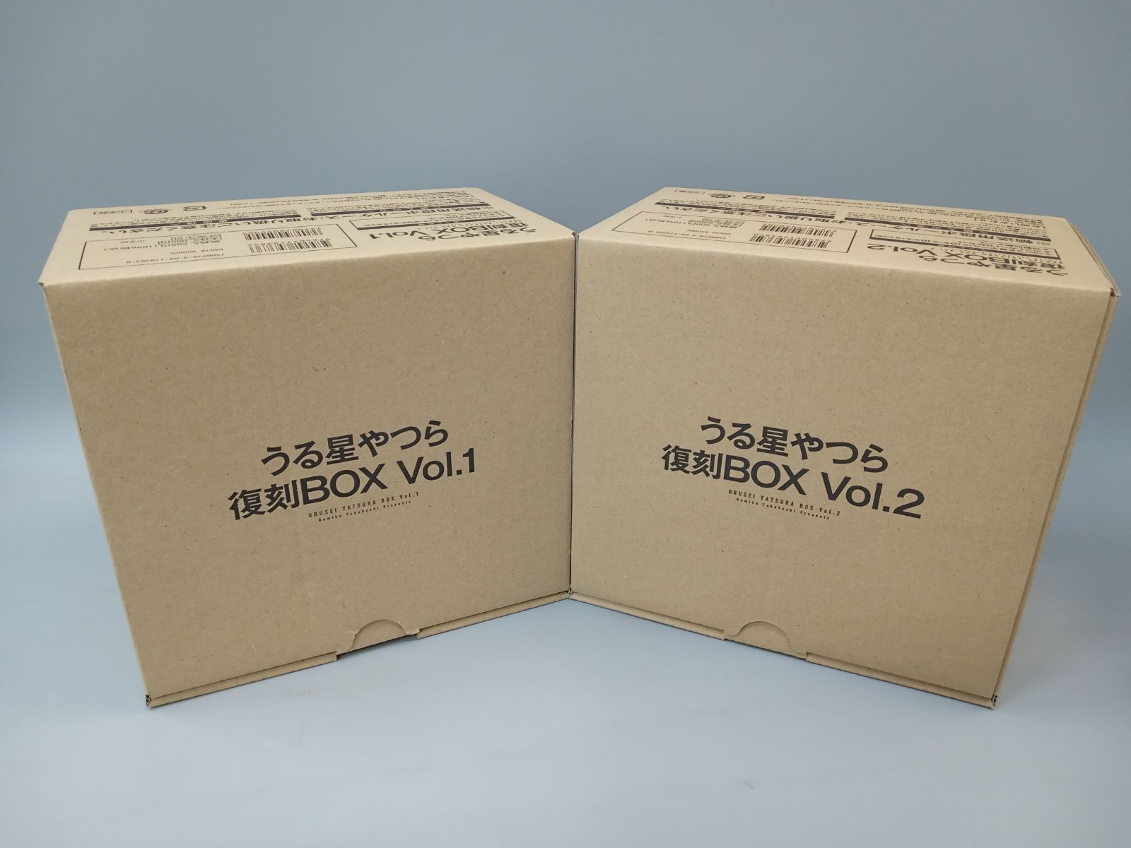 未開封】 うる星やつら復刻BOX Vol.1&Vol.2 [27-2BB0077-003