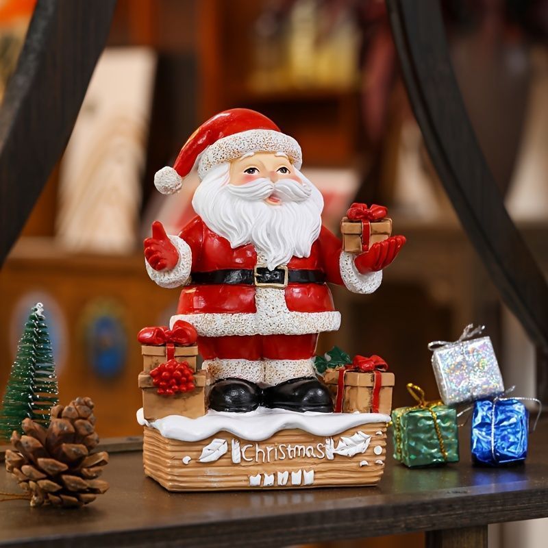 クリスマスオブジェ 置物 サンタクロース サンタさん クリスマス 煙突