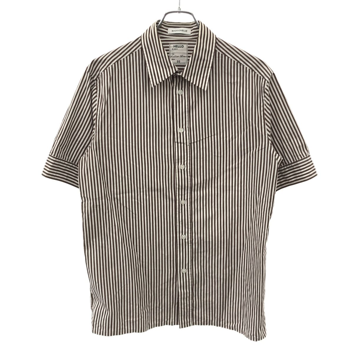 MADISON BLUE マディソンブルー 23SS RELAXED FIT S/S SH B.STRIPE