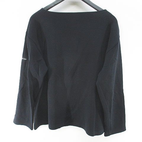 ⚫︎クマ子⚫︎SAINTJAMES   無地 セントジェームス SAINT JAMES 長袖 カットソー ニット 40 黒系