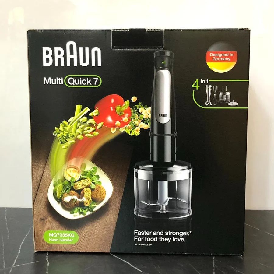 未使用‼️BRAUN Multi Quick7 4in1 MQ7035XG BRAUN ブラウン マルチクイック 7 ハンドブレンダー [MQ7035XG