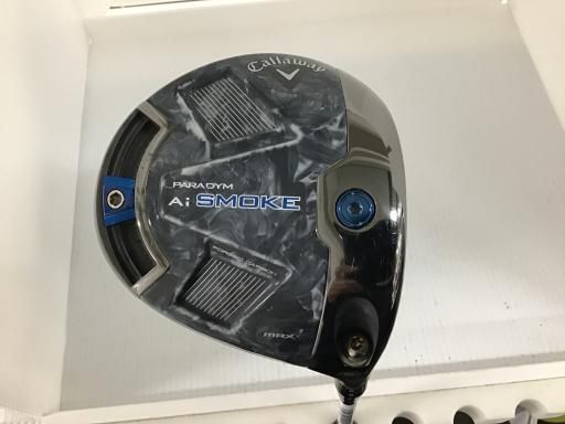 キャロウェイ PARADYM Ai SMOKE MAX 9° ドライバー DR 純正特注シャフト フレックスSR メンズ 男性用 右利き 右用 Cランク ゴルフクラブ