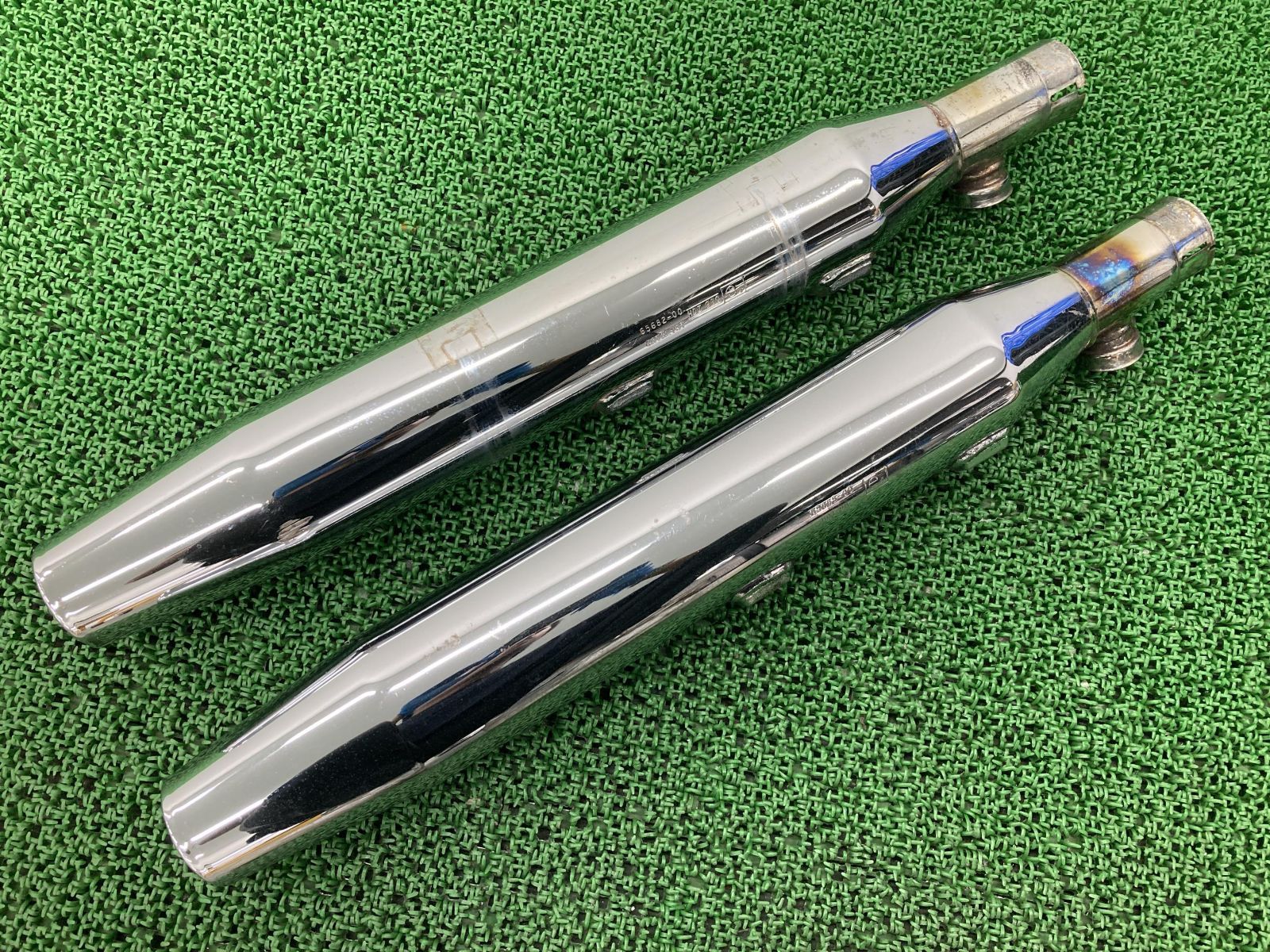 FLSTC1450 サイレンサーマフラー 片側 65885-00 ハーレー 純正 中古