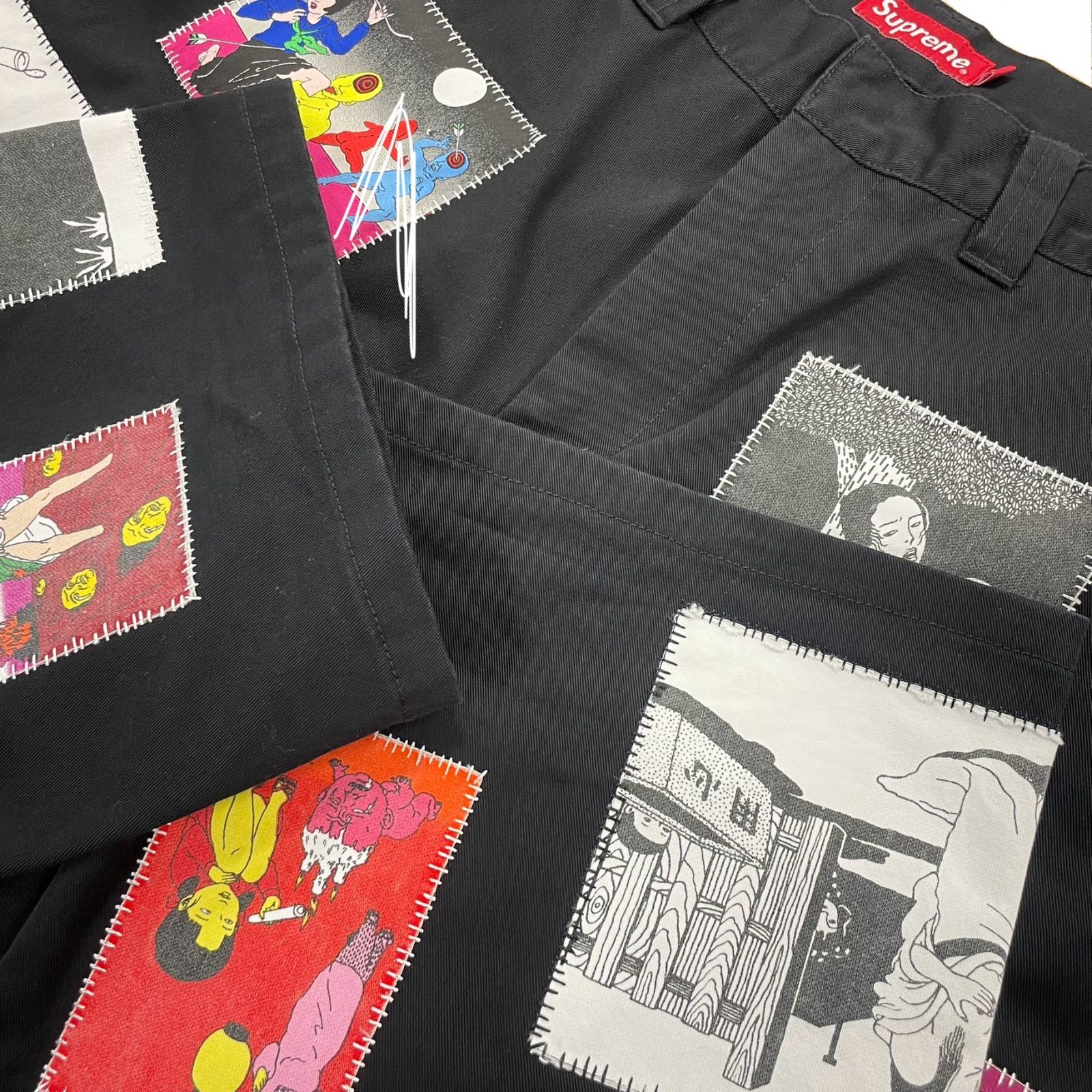 71】Supreme 20AW Toshio Saeki Work Pants シュプリーム 佐伯俊男 コラボ ワーク パンツ コラボ - メルカリ