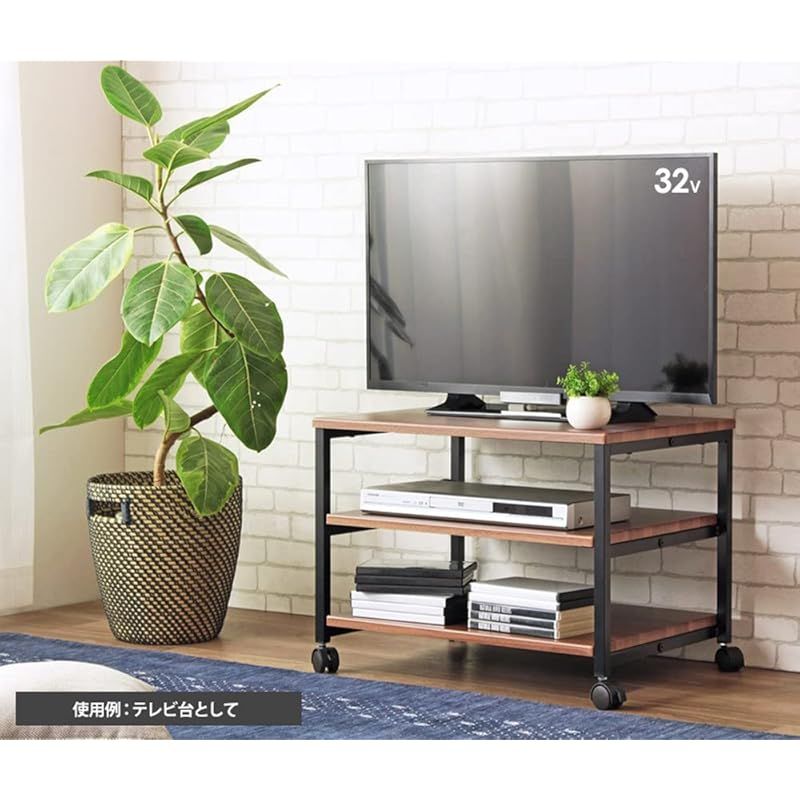 キャスター付き 2段