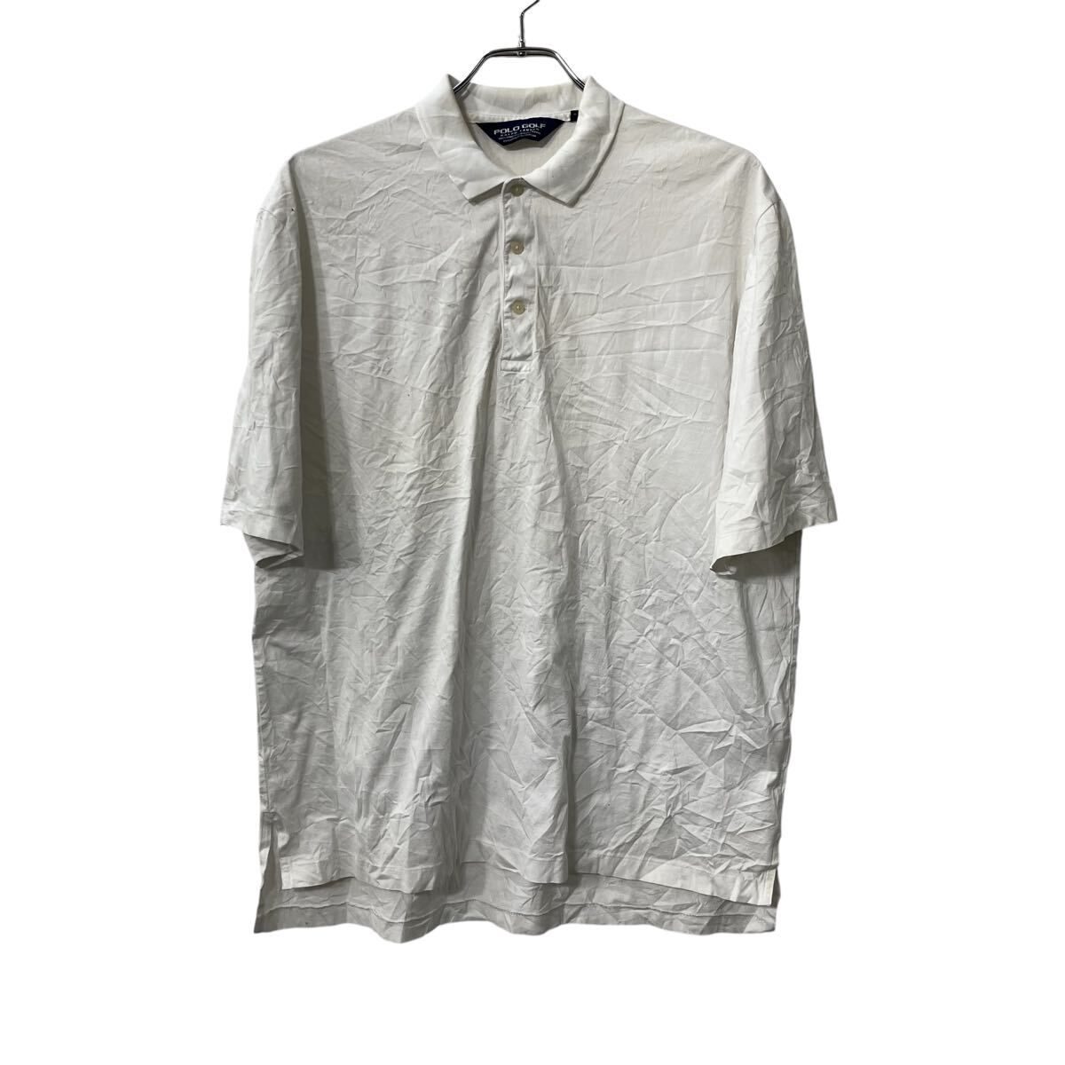 POLO GOLF RALPH LAUREN 半袖 ポロシャツ L ホワイト ポロゴルフ