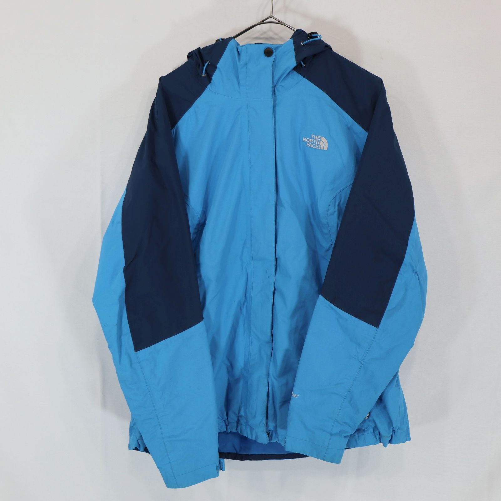 THE NORTH FACE ノースフェイス HYVENT マウンテンパーカー ナイロンジャケット 青 ( レディース XL ) 中古 古着 m8379