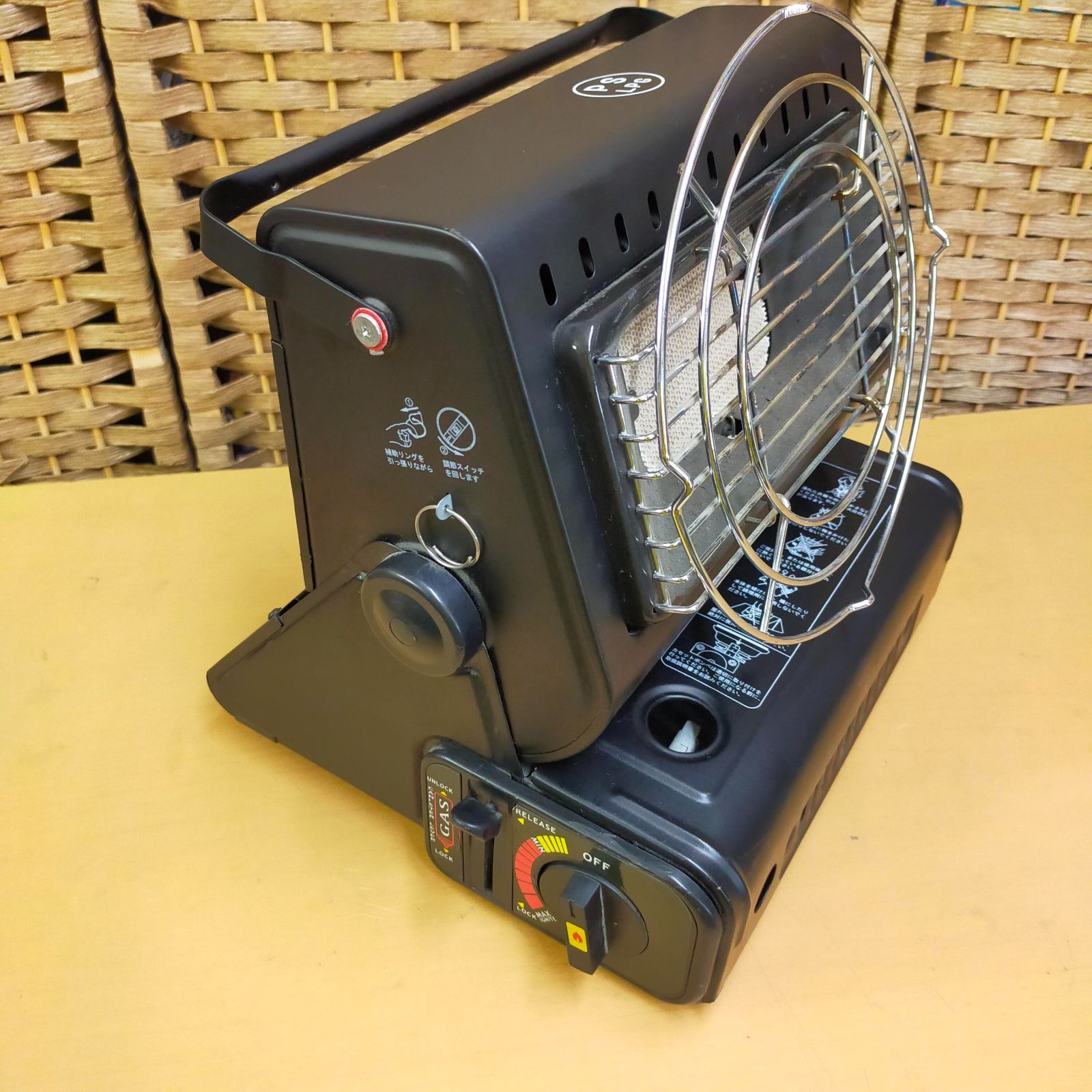 ガスストーブ カセットガスヒーター ポータブル ガスストーブ ad033