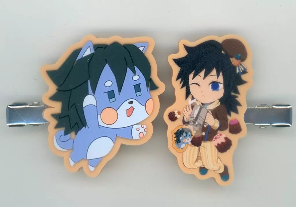 中古】アクセサリー(非金属) 冨岡義勇 クッキー風ヘアクリップ 「鬼滅