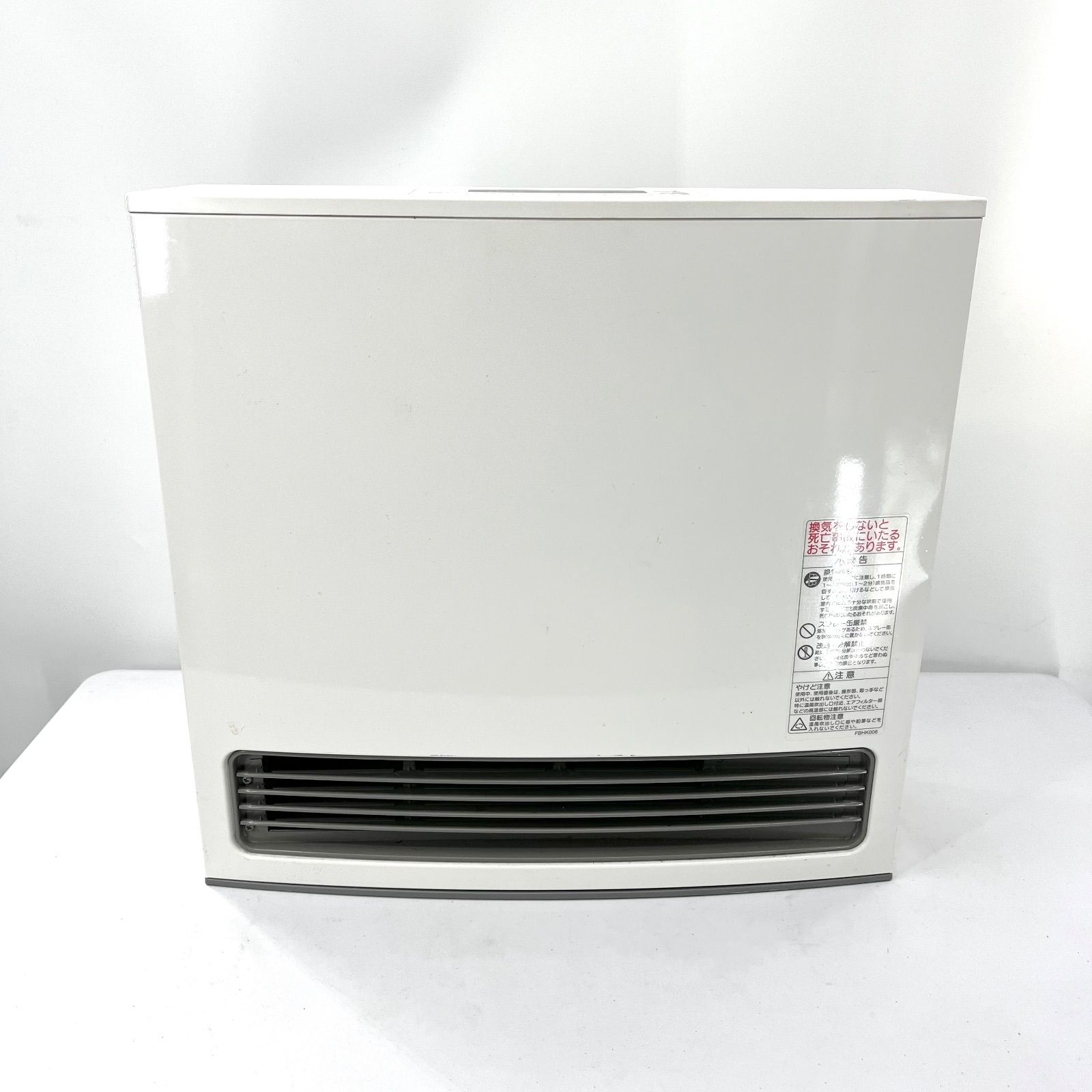 ノーリツ GFH-4006S-W5 ガスファンヒーター 2021年製 都市ガス用 木造11畳 コンクリート15畳 動作 済み 即暖 省エネ