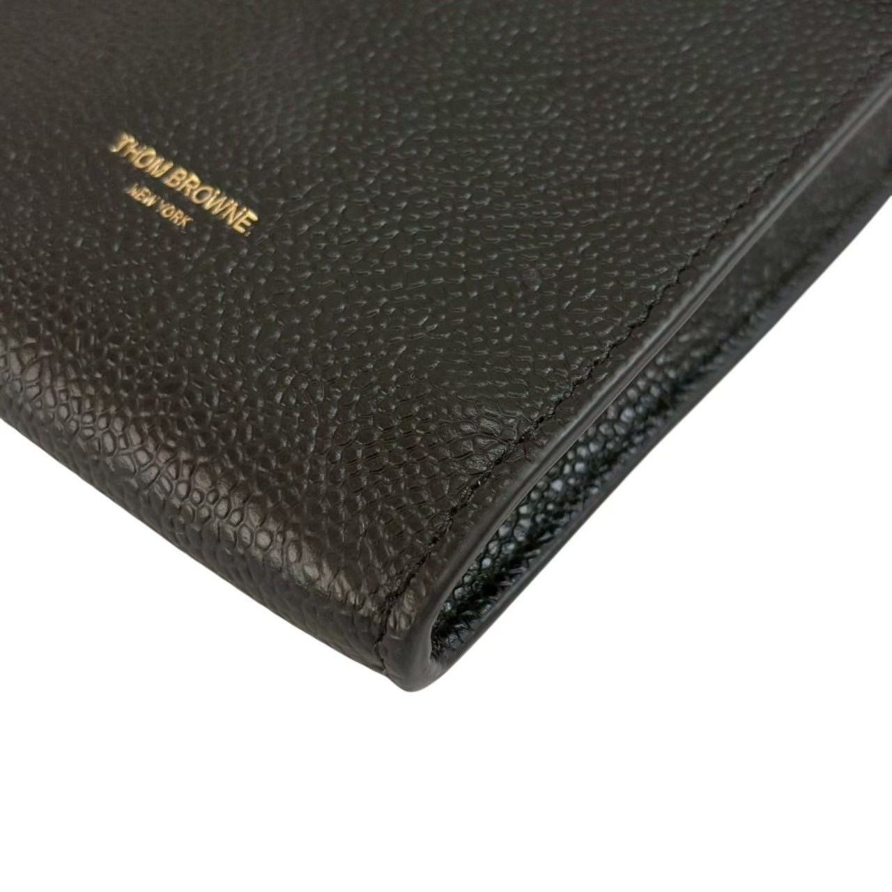 THOM BROWNE トムブラウン ショルダースマホバック 黒 ショルダー 