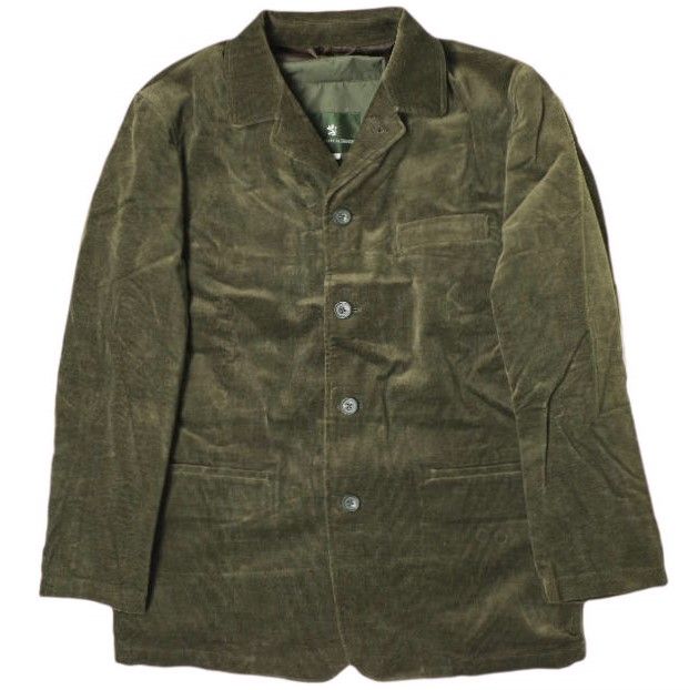 スコッチハウス ジャケット ツイードライクコットンウールジャージジャケット