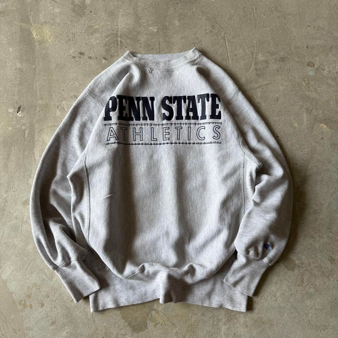 PENN STATE 2段プリント【90年代カレッジロゴ】championリバース