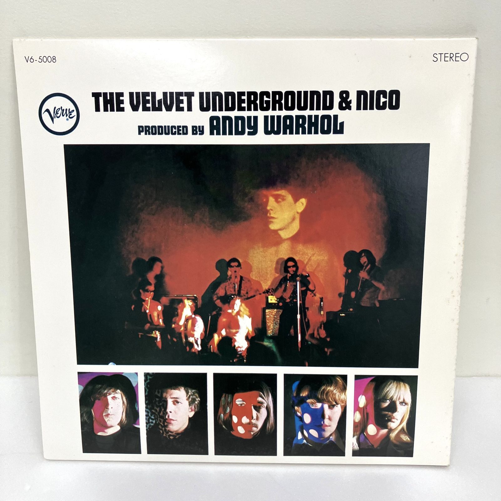 12インチ LP レコード ヴェルヴェット・アンダーグラウンド・アンド・ニコ THE VELVET UNDERGROUND ＆ NICO ANDY  WARHOL バナナ V6-5008 VERBE - メルカリ