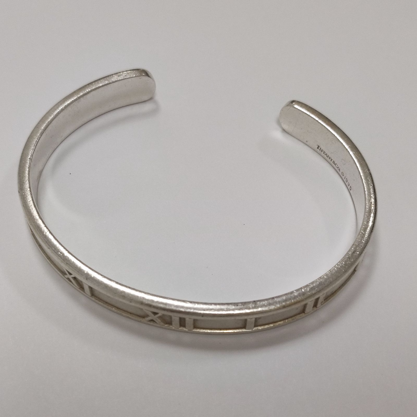 TIFFANY&Co ティファニー アトラス バングル ブレスレット SV925 