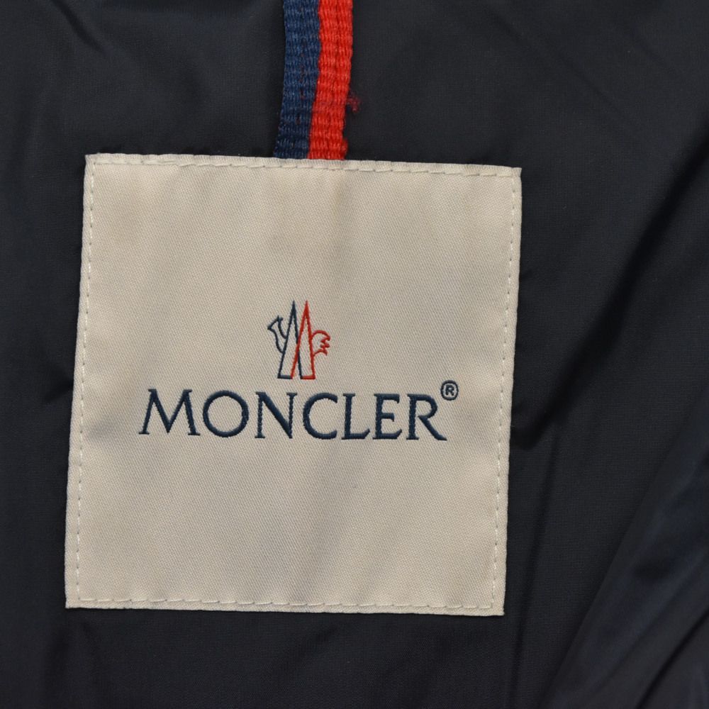MONCLER ネイビー ダブルブレストジャケット S MONCLER (モンクレール) SARAN GIUBBOTTO サラン ダブルブレスト