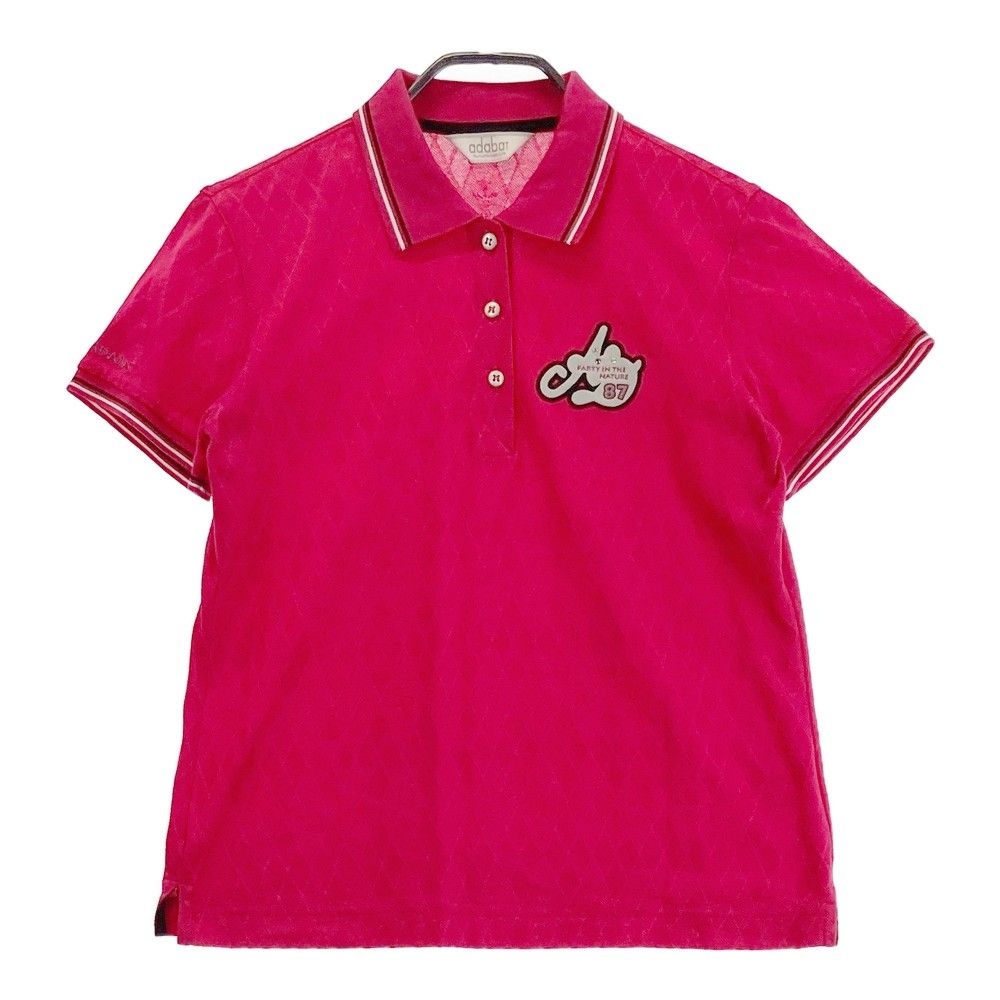 adabat アダバット ポロシャツ セット 総柄 ストラッチ ゴルフウェア タイムセール 1/6 13:00迄 40％OFF】ポロシャツ メンズ アダバット