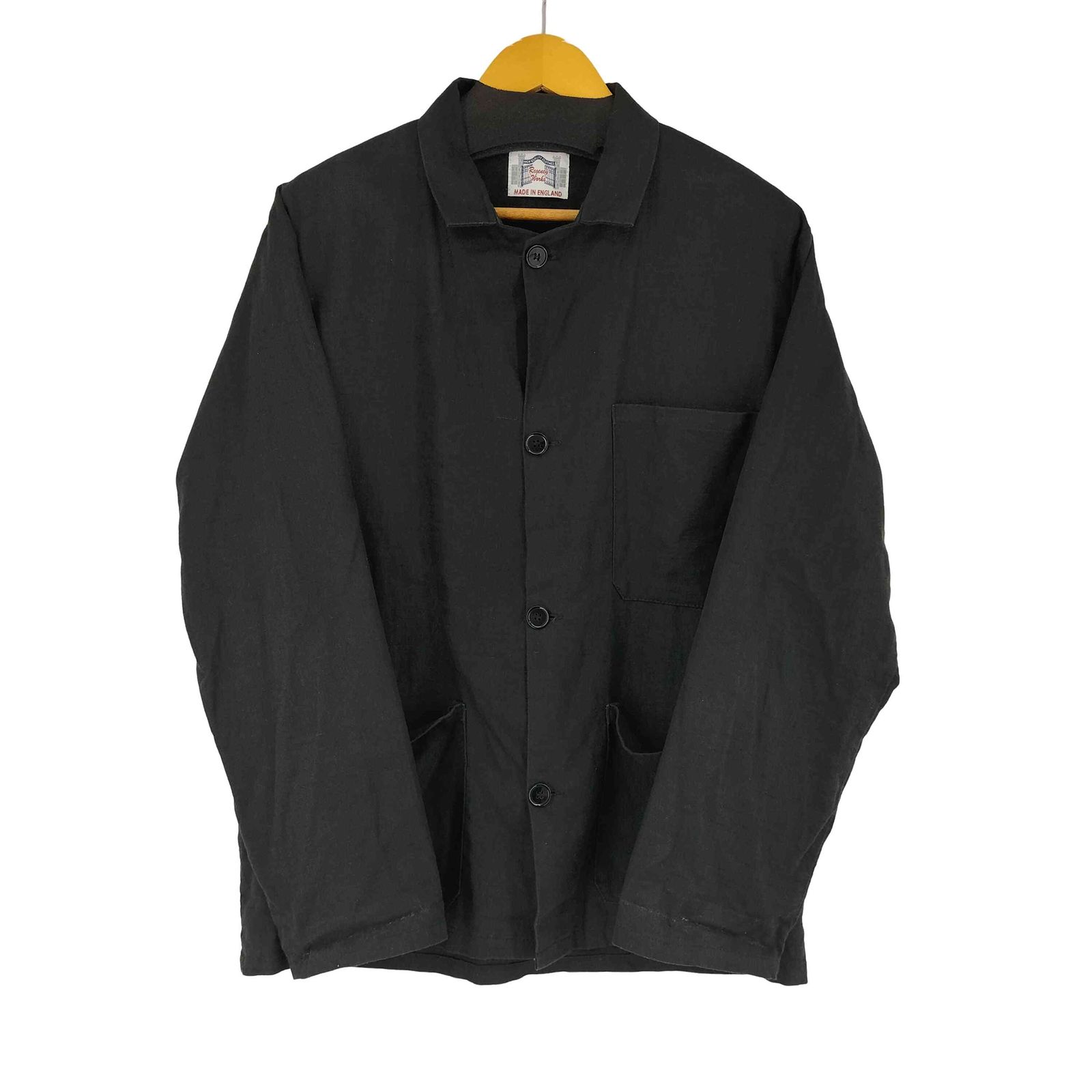 古着 カバーオール リネン 古着 リネン カバーオール デニムカラー