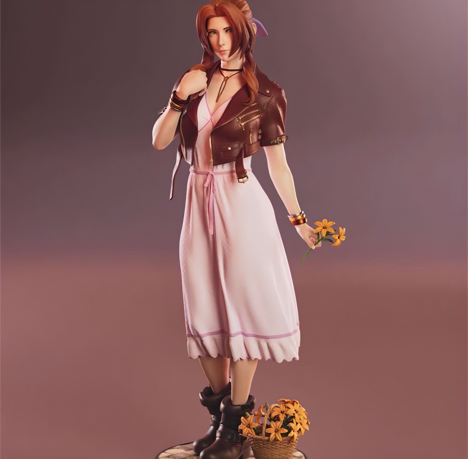 ファイナルファンタジー エアリス・ゲインズブール ガレージキット ②