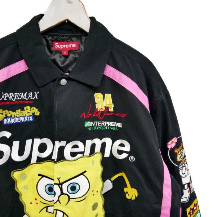 ジャケット・アウター SpongeBob Jeff Hamilton Racing Jacket Supreme SpongeBob SquarePants Jeff Hamilton Racing Jacket
