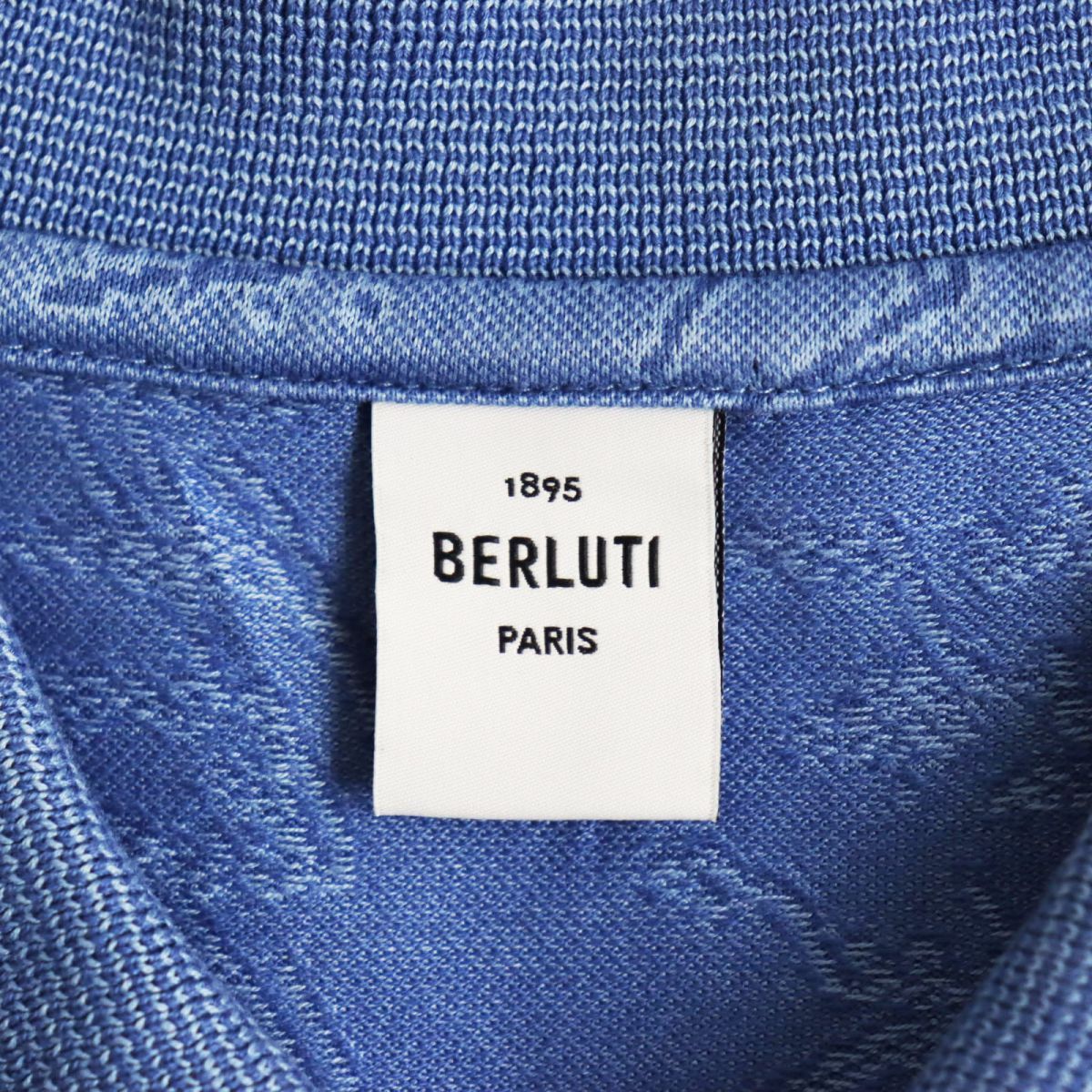 美品○BERLUTI ベルルッティ コットン100％ カリグラフィ 鹿の子