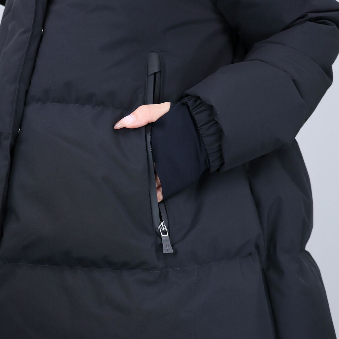 ヘルノ HERNO レディースダウン ダウンジャケット PI002047D 12840 9300 BLACK SIROKUMA-CORPORATION_COM