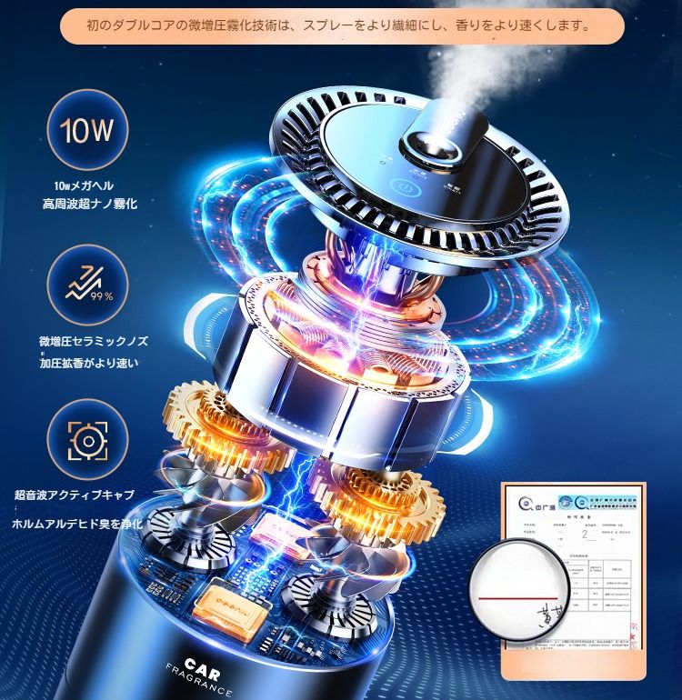 超音波噴霧式 静音