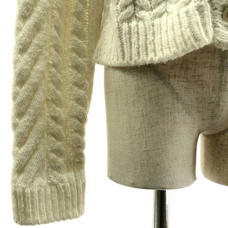 【美品】  Cecilie Bahnsen / セシリーバンセン | 2021SS | MILO CARDIGAN カーディガン | M/L | ホワイト/ピンク | レディース CECILIE BAHNSEN - 【美品】 Cecilie Bahnsen / セシリーバンセン