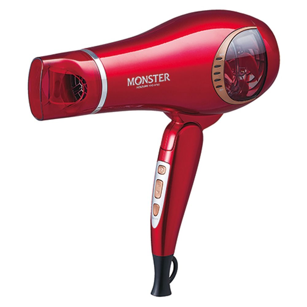 【KOIZUMI】コイズミ ダブルファンドライヤ― MONSTER モンスター KHD-W760/R レッド _ 理美容家電