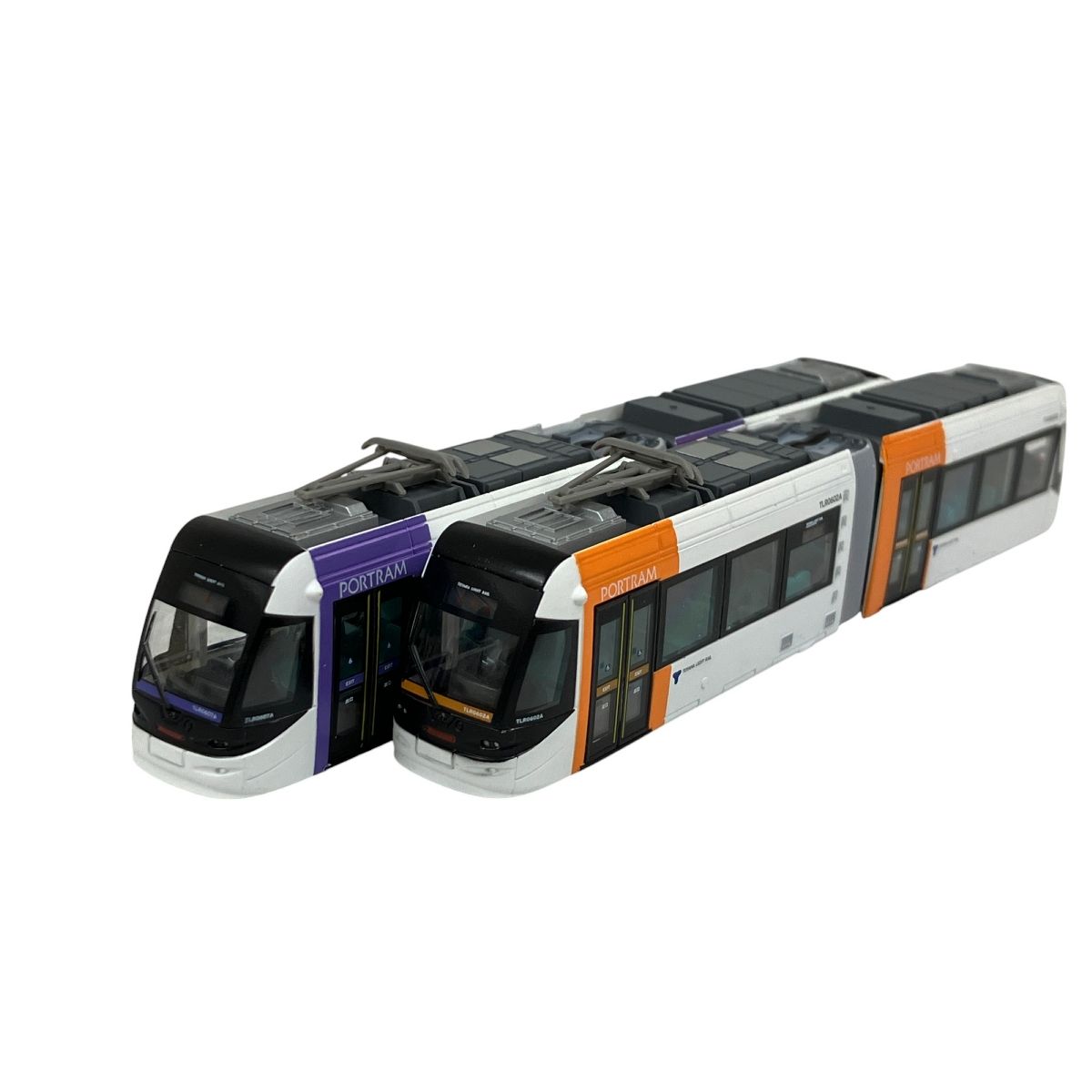 鉄道コレクション 富山ライトレール TLR0607*1 TLR0602*2 Nゲージ 鉄道模型 箱傷み O9930271
