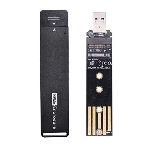 Xiwai USB 3.0 - NVME M-Key M.2 NGFF SATA SSD 外付けPCBAケース 変換