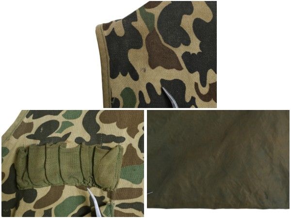70's 80's SAFTBAK ダックハンターカモ ハンティングベスト SAFTBAK ハンティングベスト 70-80's SAFTBAK Duck Hunter Camo