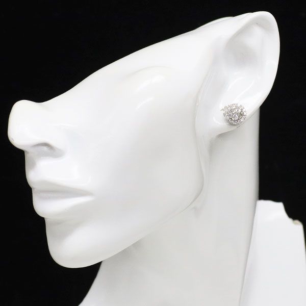 新品 Pt900/ Pt950 ダイヤモンド ピアス 2.07ct E/G I1 G D0.46ct  