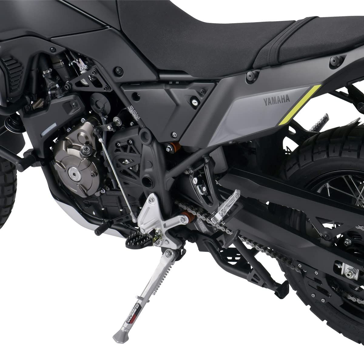 ジータレーシング ZETA RACING TENERE700 20-24 純正比-25mm 鍛造アルミキックスタンド サイドスタンド ローダウン車用 高強度 高耐久 ショート F4172 ダートフリーク Dirtfreak