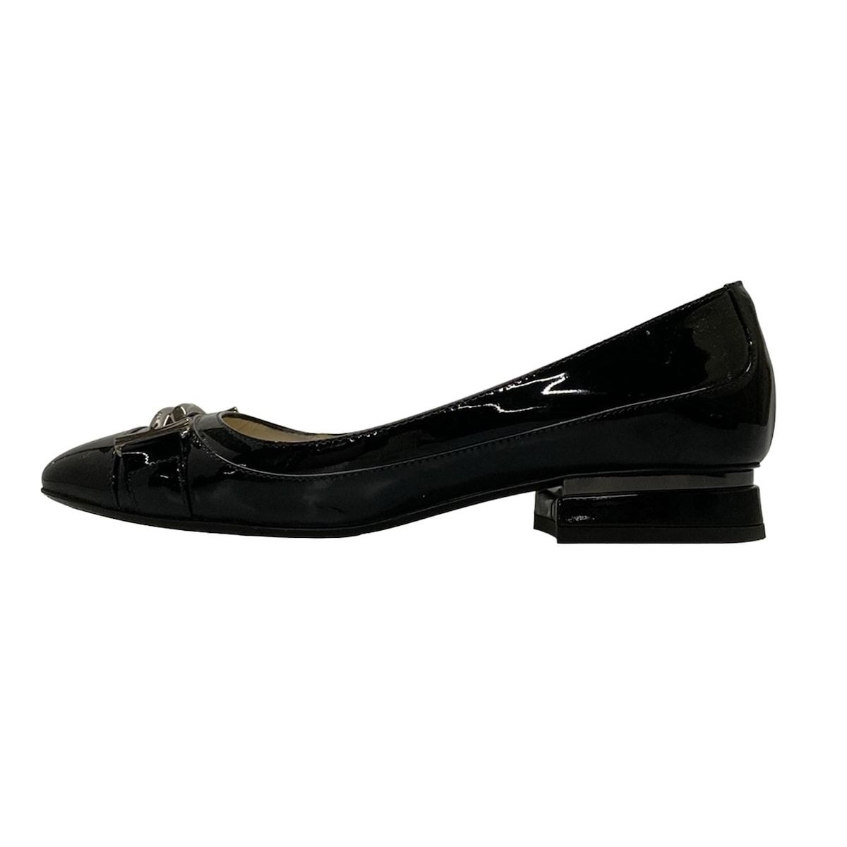 TOD S トッズ パンプス 36 レディース - 黒 レザー