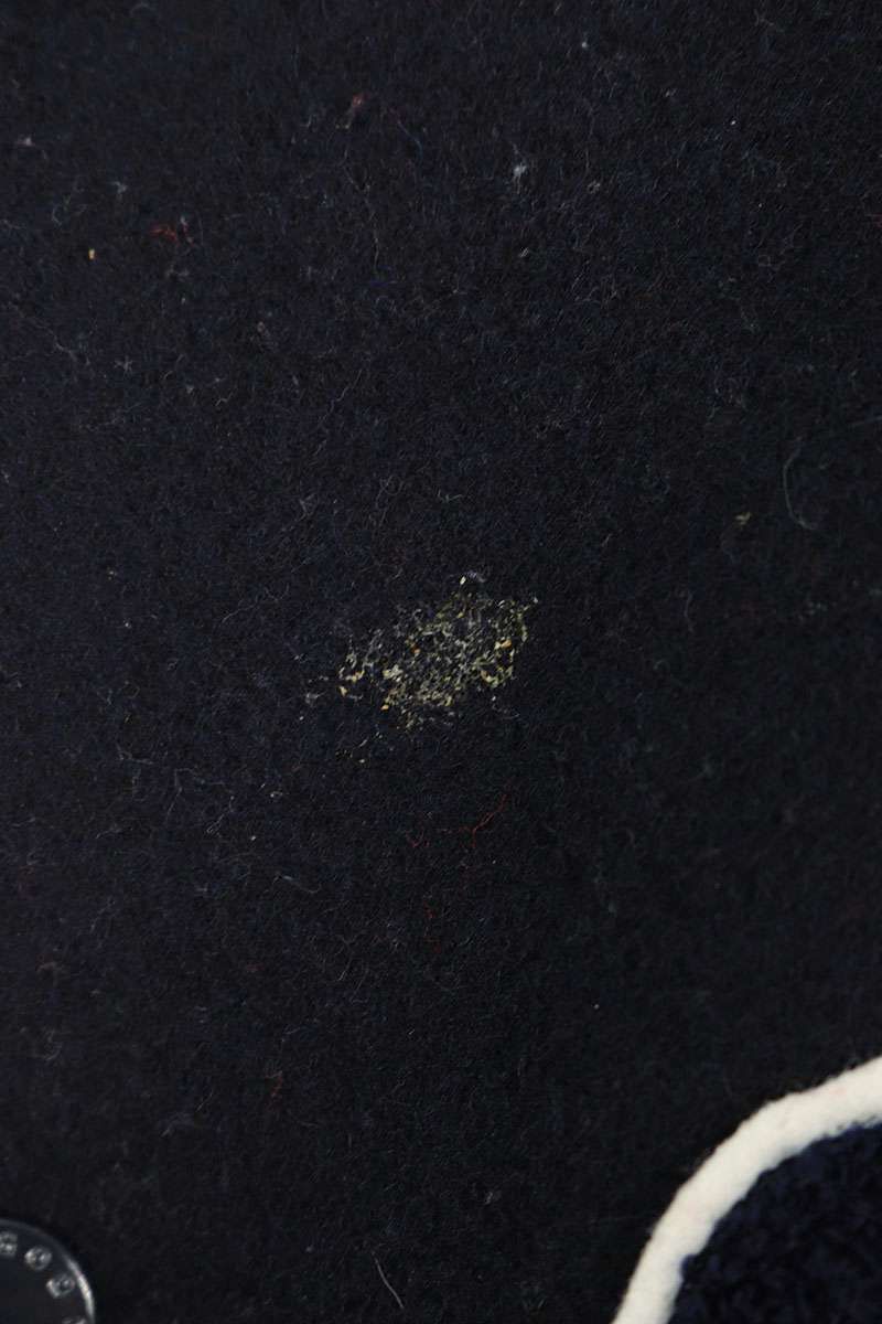 ゴッドセレクショントリプルエックス 袖レザースタジャンブルゾン  