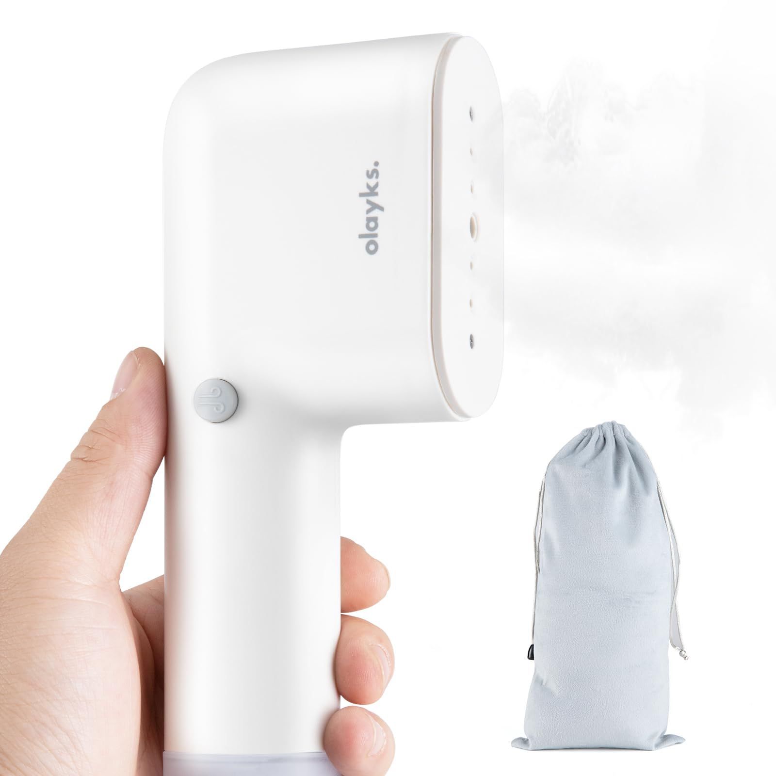 ハンディースチーマーでシワ伸ばし・脱臭・除菌 ハンディースチーマーでシワ伸ばし・脱臭・除菌 アイロン スチーム