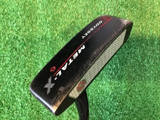 中古】 オデッセイ METAL-X #6 34インチ パター PT スチール