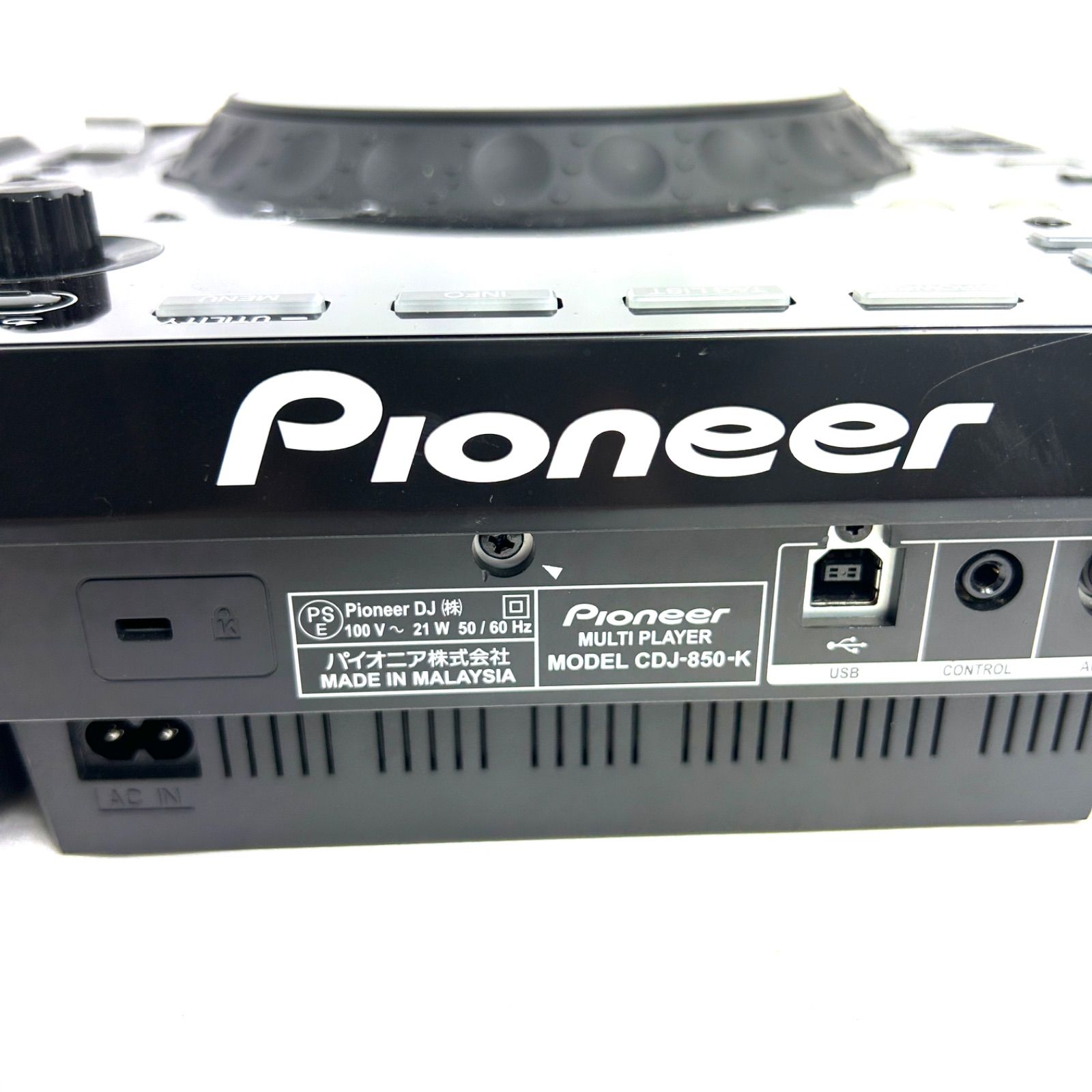 【動作確認済】CDJ-850 Pioneer パイオニア Pioneer CDJ-850 動作確認済み 送料込み CDJプレヤー - メルカリ
