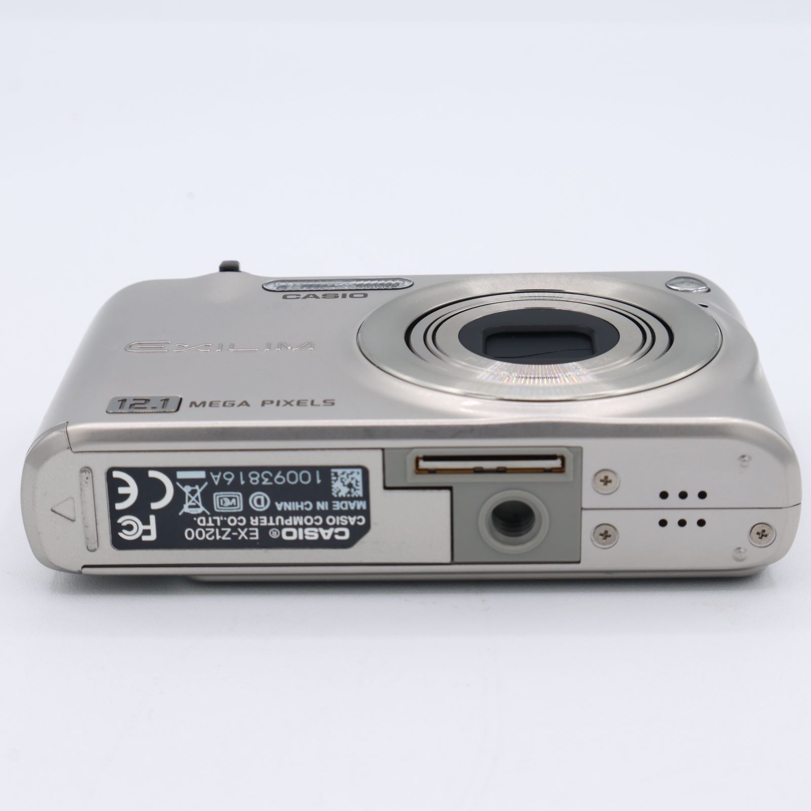 CASIO カシオ デジタルカメラ EXILIM (エクシリム) ZOOM シルバー EX 