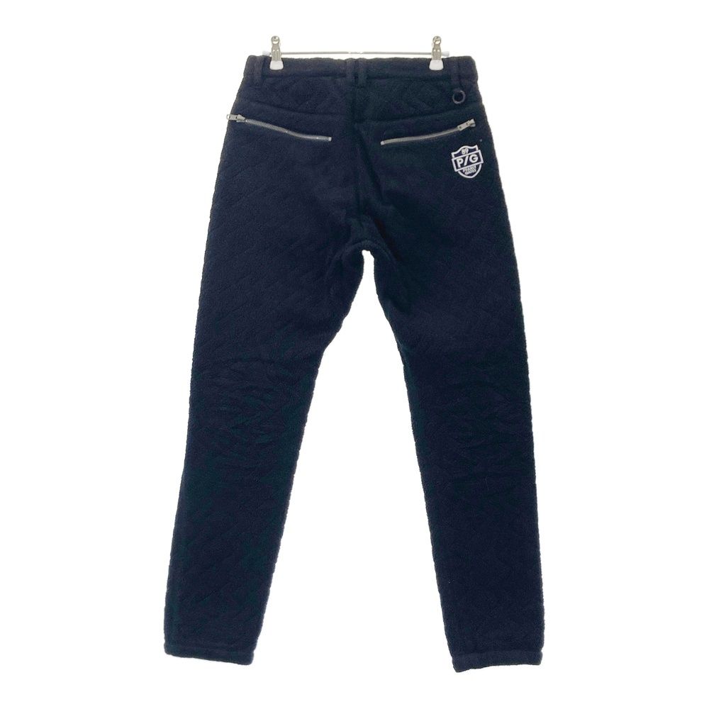 サイズ 3 PEARLY GATES パーリーゲイツ 中綿 フリース ロングパンツ ブラック系 240101519634 ゴルフウェア レディース ストスト