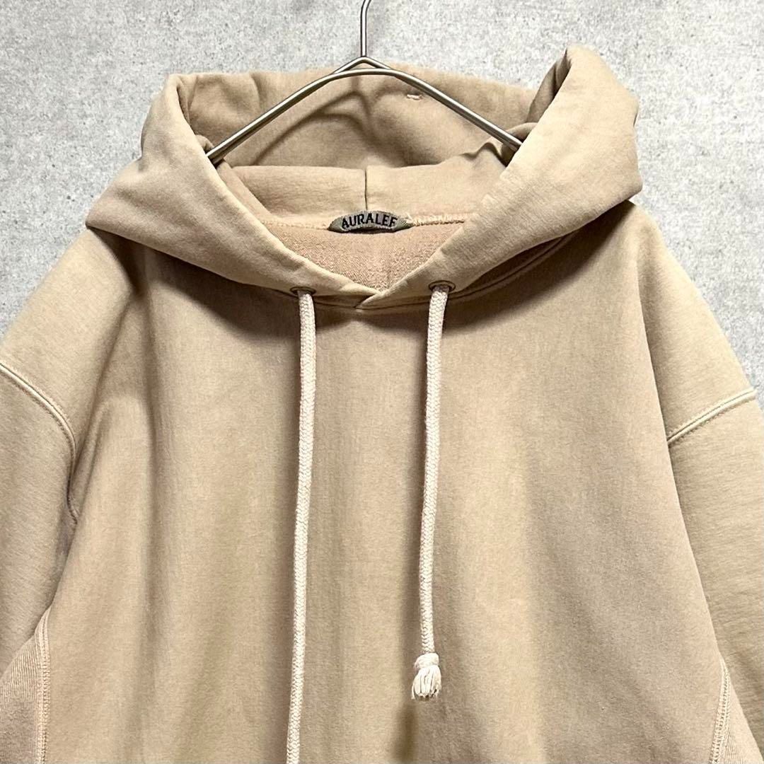 AURALEE オーラリー SUPER MILLED SWEAT P/O PARKA スーパーミルド  