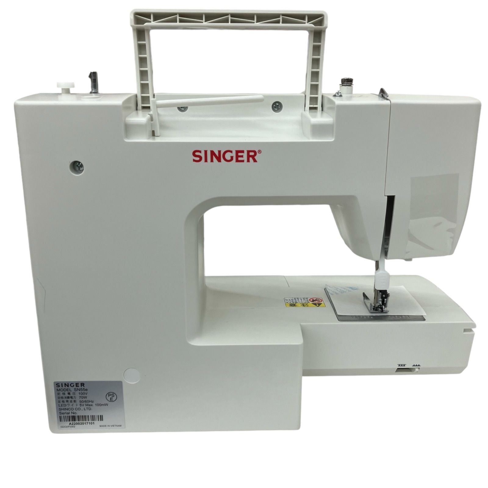 現状品☆SINGER シンガー電動ミシン SN55e - メルカリ