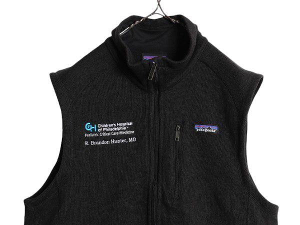 patagonia ベターセーターベスト M 黒 パタゴニアベターセーターベスト