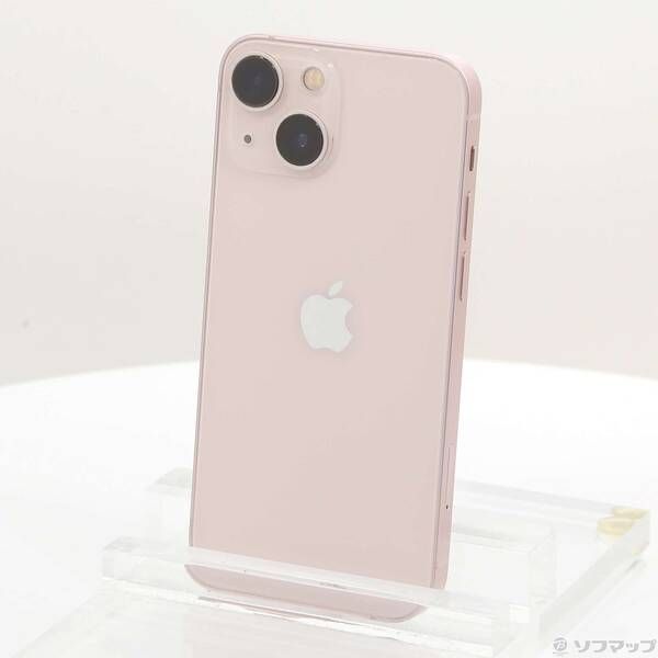 〔 品〕 iPhone13 mini 128GB ピンク MLJF3J A SIMフリー 196