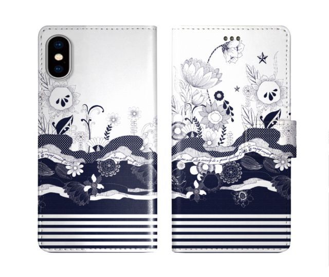 [arrows We2 Plus F-51E/M06] iPhone15 ケース スカラー スマホケース 手帳型 iPhone16 ケース iPhone 16 15 14 13 SE 第3世代 第2世代 スマホカバー 全機種対応 手帳 ScoLar フラワー 