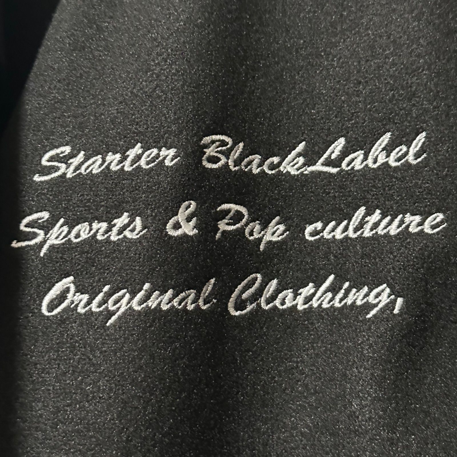 STARTER BLACK LABEL スターターブラックレーベル ブラック ジャケット 